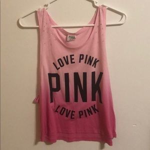 Ombre Love Pink Summer Shirt